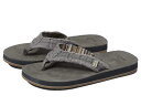 【送料無料】 サヌーク メンズ サンダル シューズ Fraid Not Soft Top Charcoal