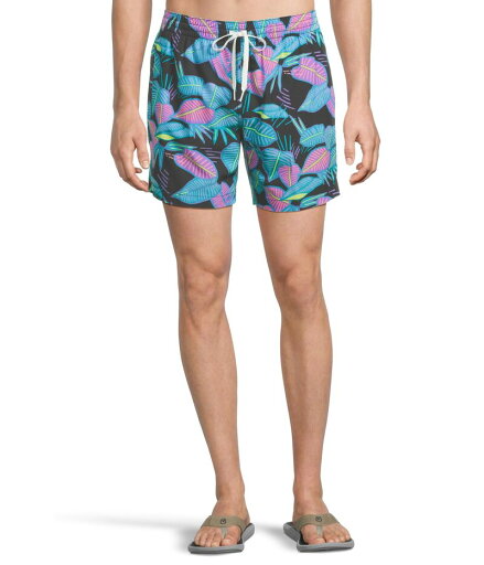 【送料無料】 チャビーズ メンズ ハーフパンツ・ショーツ 水着 The Fluorescent Funk 5.5" (Classic Lined Swim Trunk) Black - Pattern 【送料無料】 チャビーズ メンズ ハーフパンツ・ショーツ 水着 The Fluorescent Funk 5.5" (Classic Lined Swim Trunk) Black - Pattern