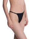 【送料無料】 ナトリ レディース パンツ アンダーウェア Verge Adjustable String Thong Black