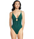 【送料無料】 エルスペース レディース 上下セット 水着 Piper One-Piece Classic Deep Teal
