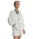 【送料無料】 バーレイ レディース パーカー・スウェット アウター Nissi Longline Cardigan White/Deep Ivy