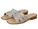 【送料無料】 ライフストライド レディース ヒール シューズ Royalty Bling Slide Sandals Gold Metallic(4)