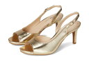 【送料無料】 ライフストライド レディース ヒール シューズ Teller 2 Slingbacks Gold Metallic