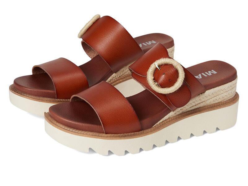 ミア レディース アウター ニット・セーター MIA Orla Cognac