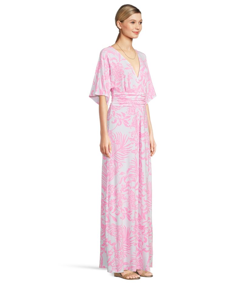 【送料無料】 リリーピュリッツァー レディース ワンピース トップス Parigi Maxi Dress Rousseau Pink G