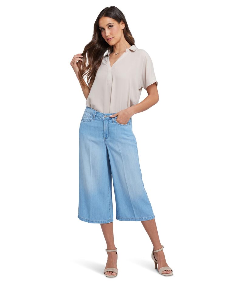 エヌワイディージェイ レディース ボトムス デニムパンツ NYDJ Amelia Culotte Canary Beach