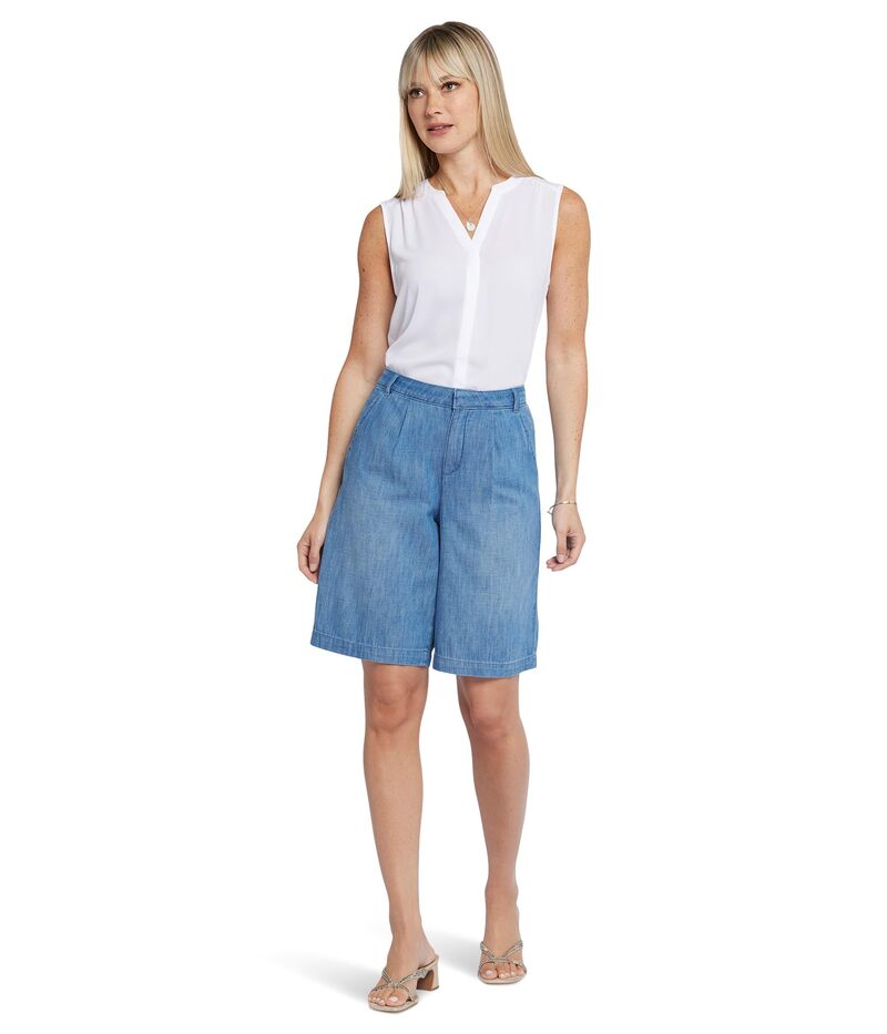 【送料無料】 エヌワイディージェイ レディース ハーフパンツ・ショーツ ボトムス Relaxed Bermuda Shorts Corfu