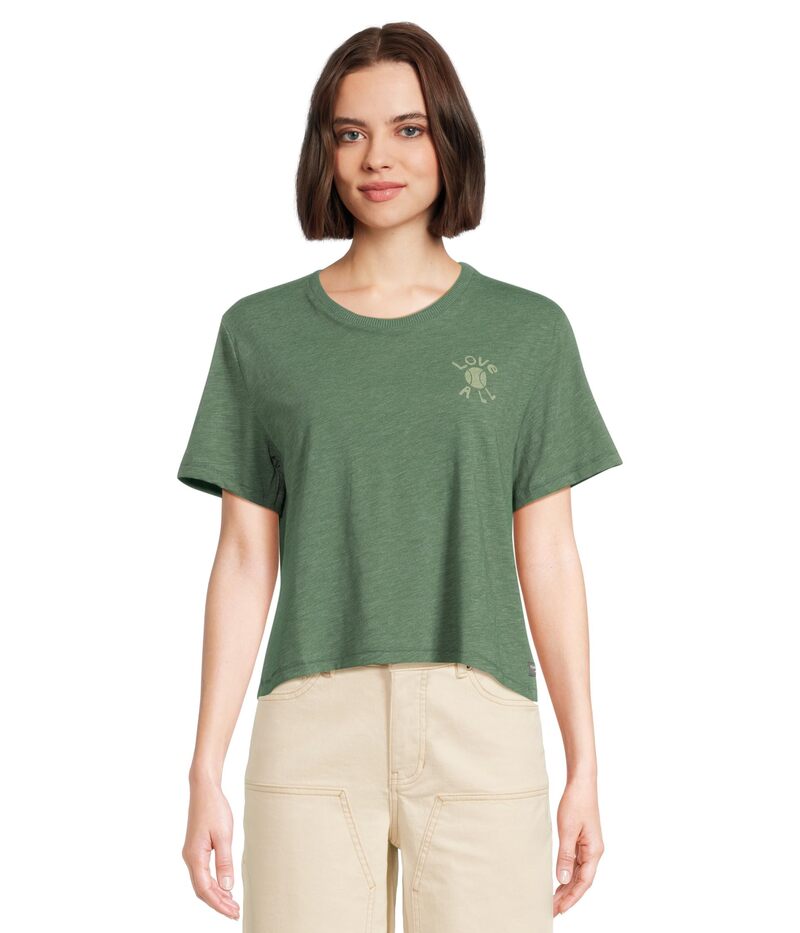 楽天ReVida 楽天市場店ドード アンドコー レディース トップス シャツ ジャージー Toad&Co Boundless Jersey Short Sleeve Crew Pasture Love Al