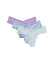 【送料無料】 コサベラ レディース パンツ アンダーウェア Never Say Never Solid Print Mix Cutie Thong 3-Pack...