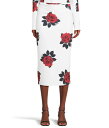 【送料無料】 ノーマカマリ レディース スカート ボトムス Straight Skirt To Midcalf Red Rose