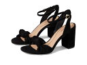 【送料無料】 コールハーン レディース ヒール シューズ Kaycee Knotted Sandal Black Eco Flora