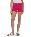 【送料無料】 カットフロムザクロス レディース ハーフパンツ・ショーツ ボトムス Jane High-Rise Shorts with Raw Hem Fuchsia