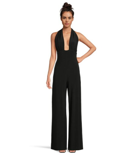 【送料無料】 ノーマカマリ レディース ジャンプスーツ トップス Cross Halter Straight Leg Jumpsuit Black 【送料無料】 ノーマカマリ レディース ジャンプスーツ トップス Cross Halter Straight Leg Jumpsuit Black