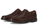 【送料無料】 クラークス メンズ スリッポン・ローファー シューズ Un Kendric Go Mahogany Leathe