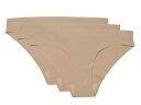 【送料無料】 ハニーデュー レディース パンツ アンダーウェア Skinz Hipster 3-Pack Nude
