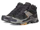 【送料無料】 サロモン レディース ブーツ・レインブーツ ハイキングシューズ シューズ X Ultra 5 Mid GTXR Nine Iron/Gull/