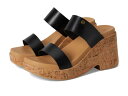 【送料無料】 リーフ レディース ヒール シューズ Sunset Ibiza Black/Tan