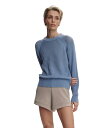 【送料無料】 バーレイ レディース パーカー・スウェット アウター Clay Knit Sweat Rain Blue