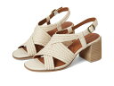 【送料無料】 ラッキーブランド レディース ヒール シューズ Sasina Cut Out Heeled Sandals Parchment