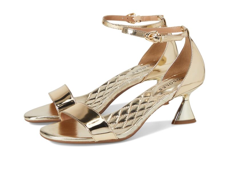 エアロソールズ レディース シューズ ヒール Aerosoles Jazzy Gold Mirror Met ゴールド