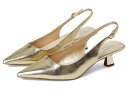 【送料無料】 フランコサルト レディース ヒール シューズ Jaden Slingback Shoes Platino Gold
