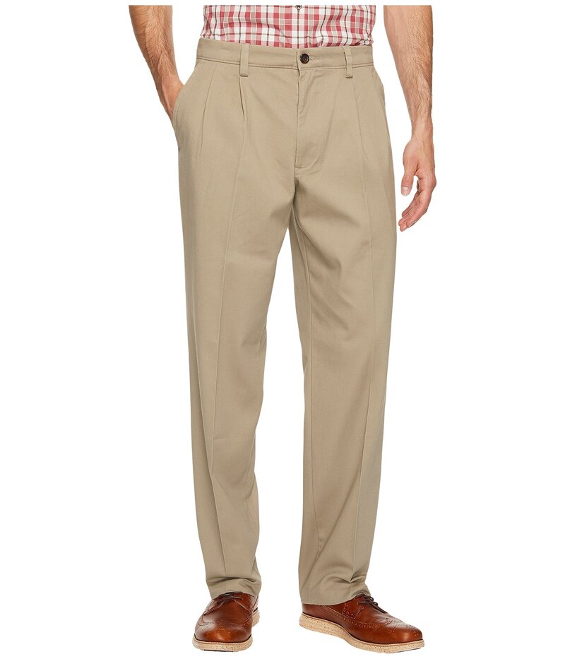 ̵ ɥå  奢ѥ ܥȥॹ Easy Khaki D3 Classic Fit Pleated Pants...