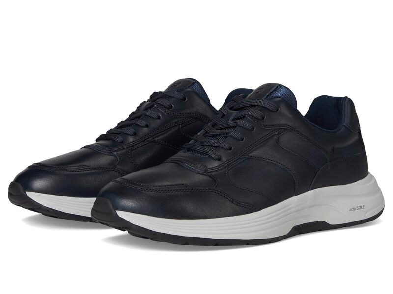 ���å��ݡ��� ��� ���塼�� �֡��ġ��쥤��֡��� Rockport Harrison Dark Blue Leath �֥롼