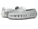 【送料無料】 フローファ レディース スリッポン・ローファー シューズ Posh Driver 2.0 Silver Metallic