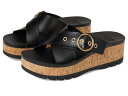 【送料無料】 リーフ レディース ヒール シューズ Vista Higher Gia Black Cork