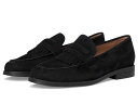 【送料無料】 コールハーン レディース スリッポン・ローファー シューズ Stassi Kiltie Loafers Black Suede
