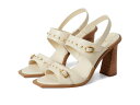 【送料無料】 ヴィンスカムート レディース ヒール シューズ Ridena Studded Buckle High Heel Sandals Panna Cre...