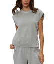 【送料無料】 マイケルスターズ レディース パーカー・スウェット アウター Brooklyn Power Shoulder Sweatshirt Heather...