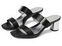 【送料無料】 ナチュライザー レディース ヒール シューズ Ida2 Black Faux Leat