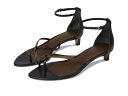 【送料無料】 ヴィンス レディース ヒール シューズ Siri Thong Sandals Black/Nutwood L