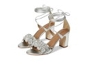 【送料無料】 ベルナルド レディース ヒール シューズ Ieda Floral Silver