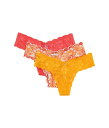 【送料無料】 コサベラ レディース パンツ アンダーウェア Never Say Never Solid Print Mix Cutie Thong 3-Pack...