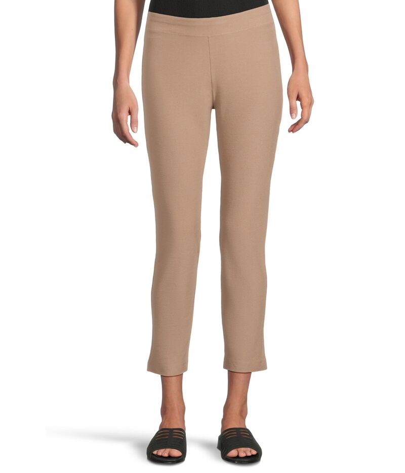 【送料無料】 エイリーンフィッシャー レディース カジュアルパンツ ボトムス Petite Slim Ankle Pant Cocoa