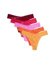 【送料無料】 ハンキーパンキー レディース パンツ アンダーウェア Signature Lace Original Rise Thong 5-Pack Fren...