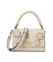 【送料無料】 ゲス レディース ハンドバッグ バッグ Zaria Mini Top Handle Flap Simply Taupe