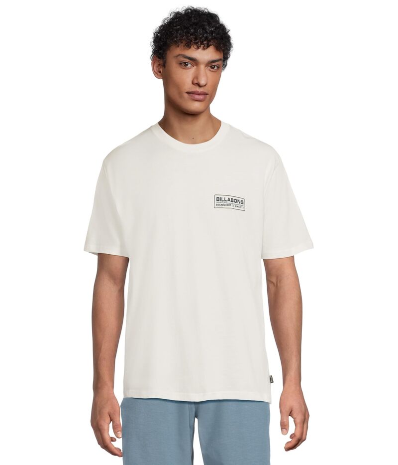 【送料無料】 ビラボン メンズ シャツ トップス Walled Regular Short Sleeve Off White