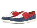 【送料無料】 アレン エドモンズ メンズ デッキシューズ シューズ Panama Boat Shoes Red/White/Blue