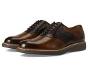 【送料無料】 ジョンストンアンドマーフィー メンズ オックスフォード シューズ Upton Saddle Tan/Mahogany Fu