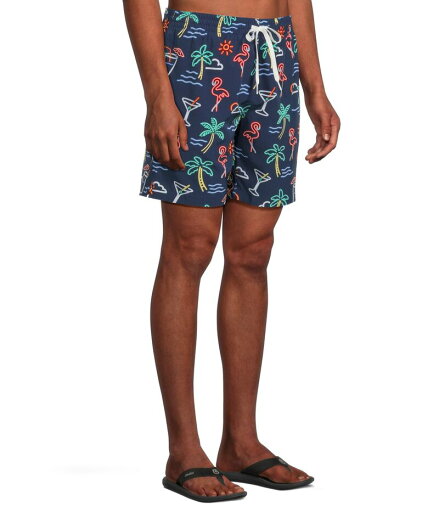 【送料無料】 チャビーズ メンズ ハーフパンツ・ショーツ 水着 Chubbies The Neon Lights 7"(Classic Lined Swim Trunk) Multicolor