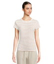 【送料無料】 リラピー レディース シャツ トップス Striped Crewneck Teak Stripe