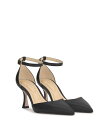【送料無料】 ジェシカシンプソン レディース ヒール シューズ Foxena Pointed Toe Ankle Strap Pump Black