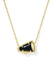 【送料無料】 ケンドラスコット レディース ネックレス・チョーカー・ペンダントトップ アクセサリー Cheer Short Pendant Necklace Black Agate