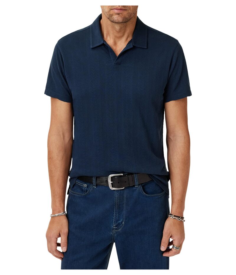 【送料無料】 ジョンバルベイトス メンズ シャツ トップス Zion Polo Deep Blue