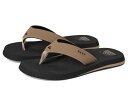 【送料無料】 リーフ メンズ サンダル シューズ The Layback Black/Tan