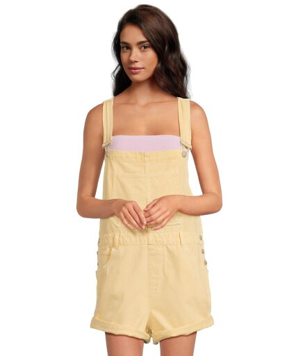 【送料無料】 フリーピープル レディース ジャンプスーツ トップス Ziggy Shortsall Lemon Drop 【送料無料】 フリーピープル レディース ジャンプスーツ トップス Ziggy Shortsall Lemon Drop