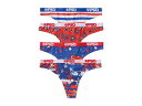 【送料無料】 ピーエスディ レディース パンツ アンダーウェア 4th July Modal Thong 4-pack Box Multicolor
